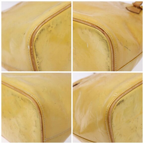 LOUIS VUITTON Monogram Vernis Houston Hand Bag Gris - Picture 16 of 16